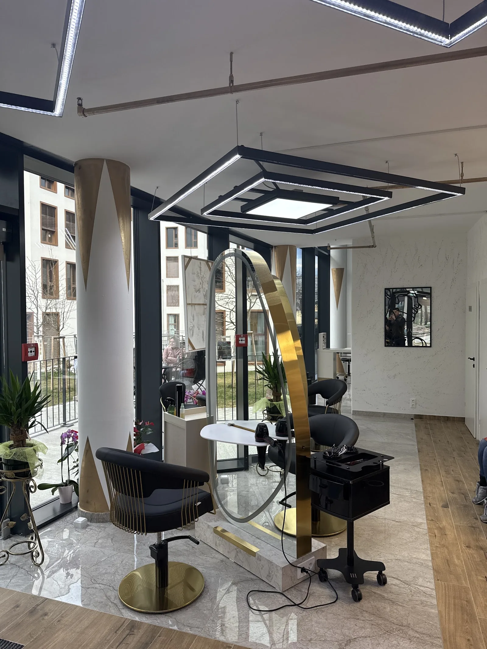 Blick in den Salon